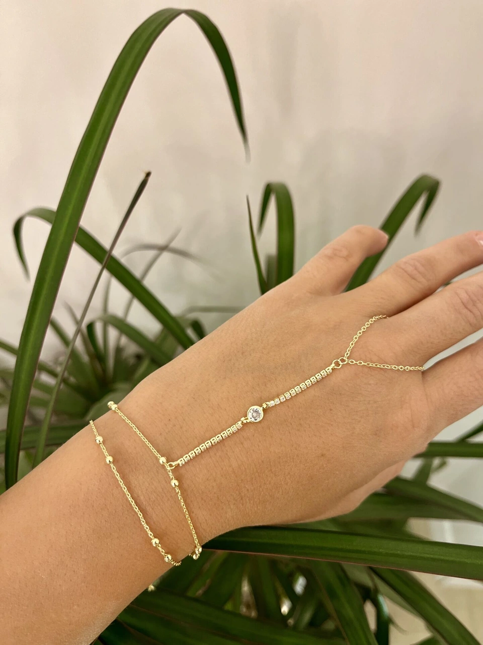 Altın Renkli Taş Dizilim Şahmeran Çok Renkli