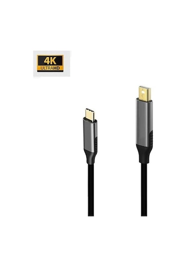 Daytona K-02 Type-C=Mini Dp Adaptör Çevirici 4K Görüntü Aktarim