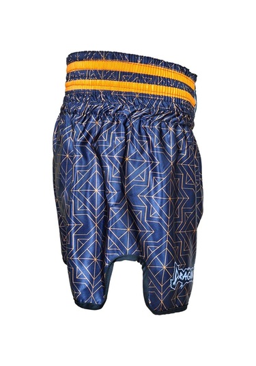 Dragondo Mt3405 Muay Thai Şortu Kick Boks Şortu Dijital Baskılı Antrenman Şortu Siyah