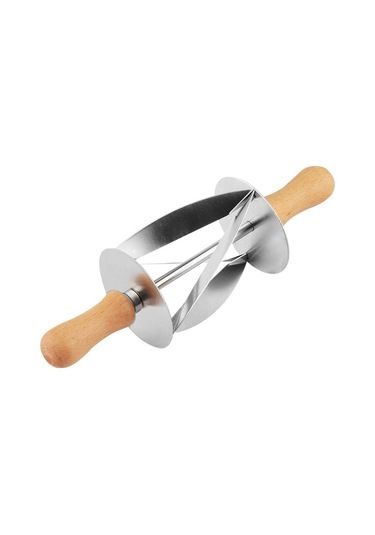 Sones Kruvasan Alet Silindiri Paslanmaz Çelik Kruvasan Çatal Bıçak Takımı Kruvasan Bıçağı