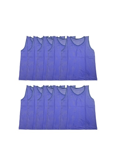 Fuba Fileli Yetişkin Beden Antrenman Yeleği Mor