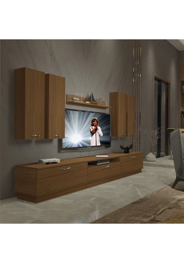 Decoraktiv Trendstyle 8d Mdf Tv Ünitesi Tv Sehpası Ceviz