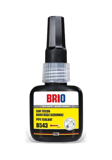Brio Sıvı Teflon Boru Dişli Sızdırmaz 15 Ml 2'li Paket
