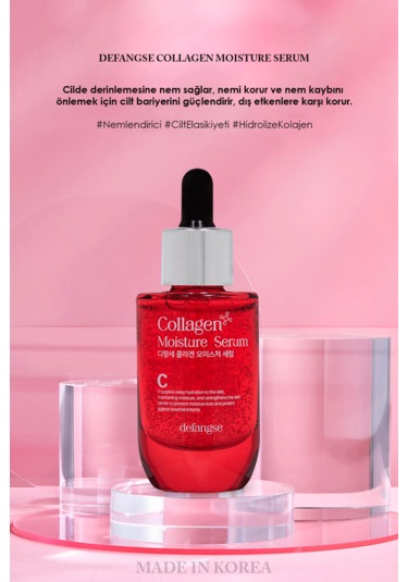 Collagen Moisture Serum Derin Nemlendirme Hassas Ciltlere Uygun Kolajen Serum 30ml