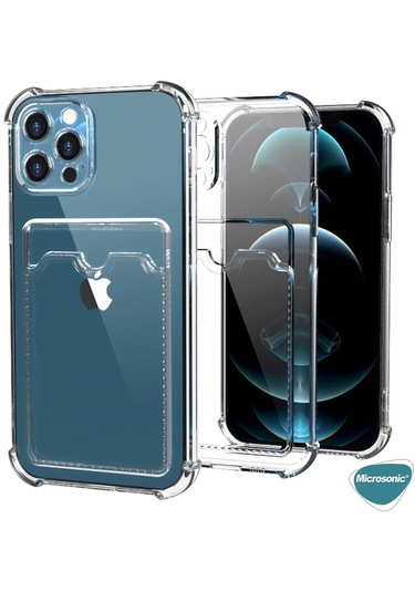 Microsonic Tecno Pova 5 Pro Card Slot Shock Kılıf Füme -