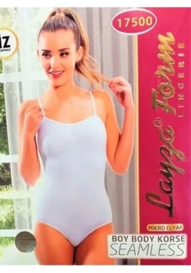 Layza Form Layza Zıbın Korse M Beyaz 17500 Beyaz