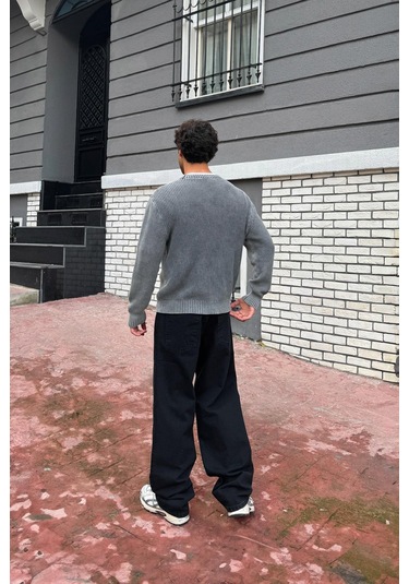 Flaw Basic Baggy Jean Siyah-28419 Siyah