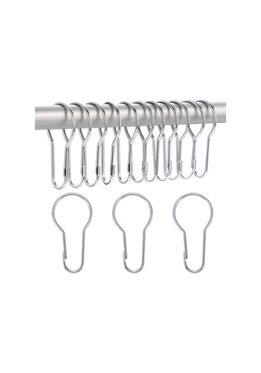 Sıralama Ve Düzenleme İçin 30'lu Duş Perdesi Halkası Asma Kancaları -