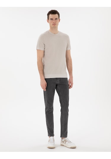 Pierre Cardin Erkek Bej Kazak /triko 50305991-vr011