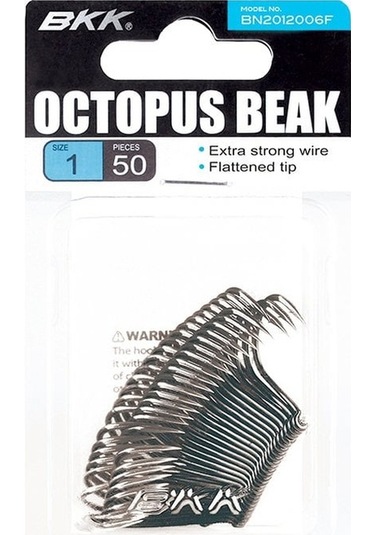 Bkk Octopus Beak İğne 50 Adet 3/0