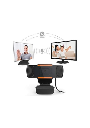 Mikrofonlu Usb 2.0 Hd 1080p Web Kamerası, Video Akışı İçin Masaüstü Dizüstü Bilgisayar Web Kamerası