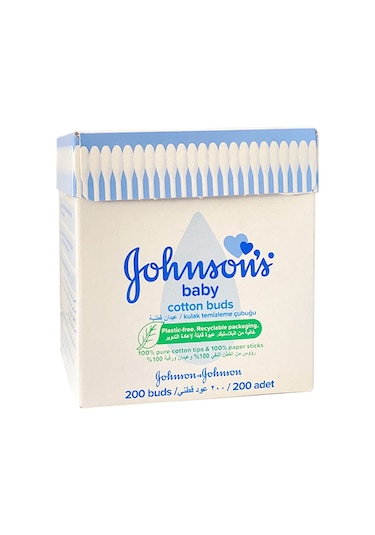 Johnsons Baby Kulak Temizleme Çubuğu 200'lü