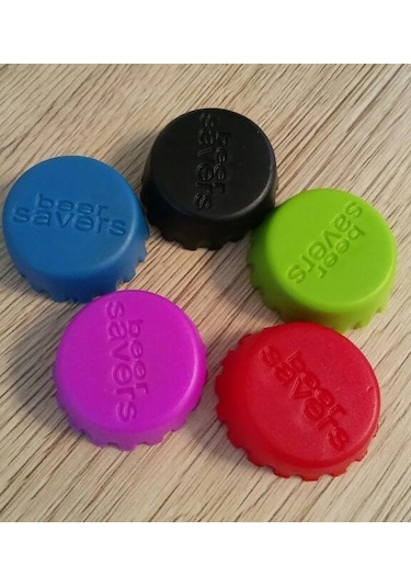 6 Adet Kapaklar Rastgele Şeker Renk Silikon Şişe Kapağı Bira Koruyucular Sızdırmazlık Fişi Şarap Mantarları Baharat Diğer