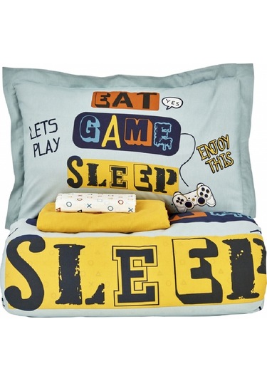 Karaca Home Young Enjoy Play Tek Kişilik Nevresim Takımı 200.22.12.0075