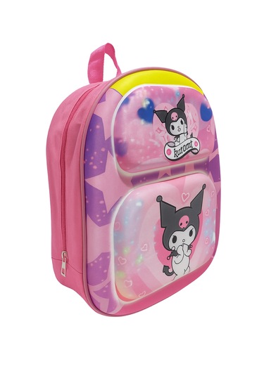 Newfull Kuromi Kız Anaokul Sırt Çantası Açık Pembe