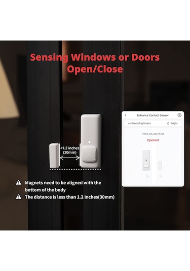 Switchbot Contact Sensor. Kapı ve Pencere Sensörü. Kablosuz