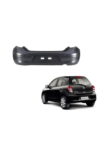 Nissan Micra 2010-2013 Arka Tampon