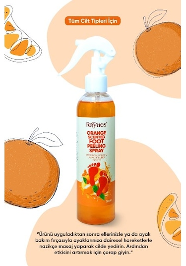 Royues Topuk Çatlak Ve Ayak Bakım Spreyi 250 ML