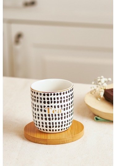 Emsan Tinytea 2 Parça New Bone Kupa Seti 200 Ml Siyah