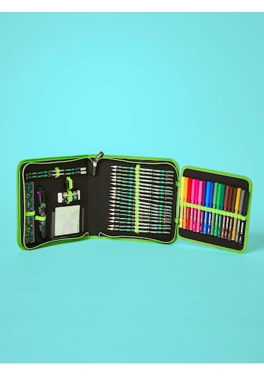 Smiggle - Minecraft Kırtasiye Seti Ve Kalem Kutusu