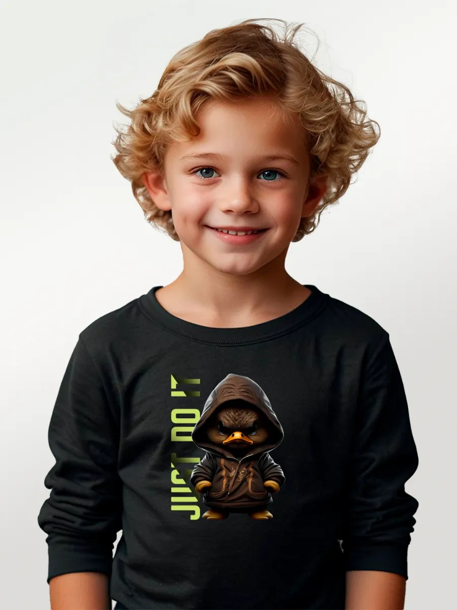 Boomars Pamuklu Baskılı Uzun Kollu Üst. 328000177 SIYAH