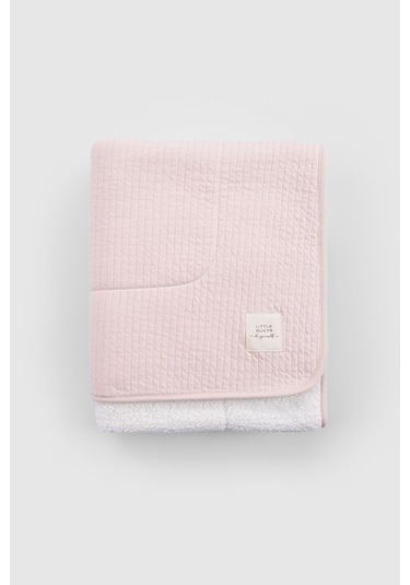 Wellsoftlu Kapitone Pembe Bebek Battaniyesi 80x100 CM Pembe