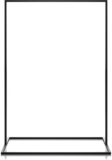 Sort Siyah Metal Elbise Askılığı Büyük Siyah2