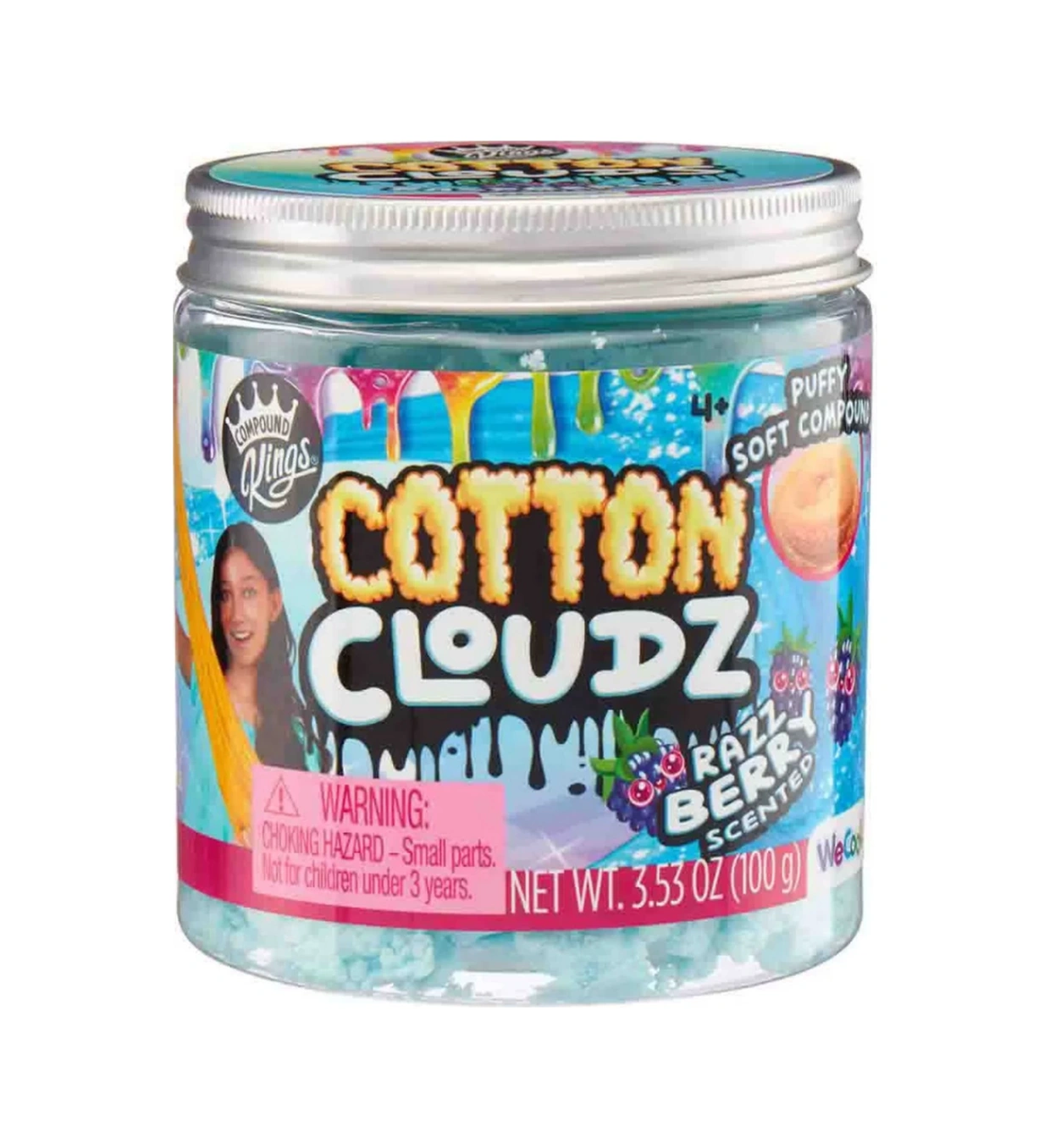 Slime Cotton Cloudz Razz Berry 150 Gr