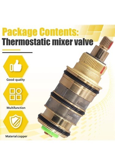 Trendooze Vanası Termostatik Duş Donanımı Diğer Bataryalar Banyo Banyo Banyo Va Çok Renkli