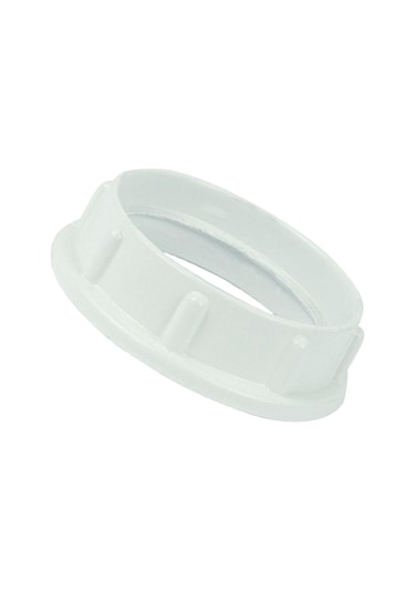 Homyl Işık Soket Gölge Halka Hafif Kolay Kurulum Yedek Beyaz