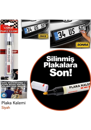 Carub Siyah Plaka Yazma Kalemi Br4621008 377482915