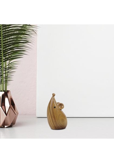 Suntek Magideal Ahşap Hayvan Heykeli Kapalı Ofis Ev Dekor Için