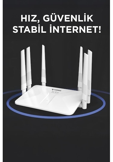 Torima WR50Q 2.4GHz 300Mbps Kablosuz  Wifi Router Beyaz