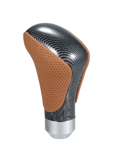 Lemestar Otomatik Vites Kolu - Gm İçin Kahverengi Pu Deri Abs Malzeme