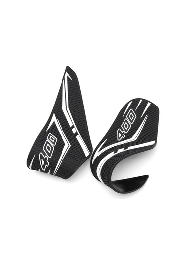 Mufunye Kawasaki Z400 Nınja 400 2017-2021 Beyaz Tank Anti Kayma Sticker - Friction Artırır, Kontrolü Güçlendirir, Zirve Stabilitesi Sağlar