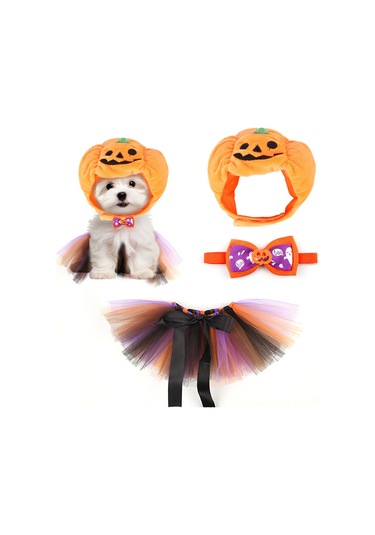 Hangfox Kedi Halloween Kostümü Avrupa Stili Fantezi Dekoratif Takım - Rahat Felt Malzemeyle Parti Ve Fotoğraf Çekimleri İçin