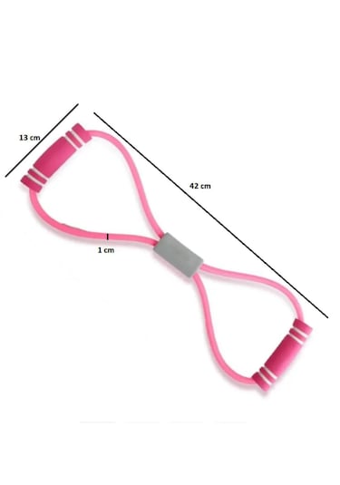 Pilates Direnç Lastiği İpi Vücut Şekillendirici Kelebek Egzersiz