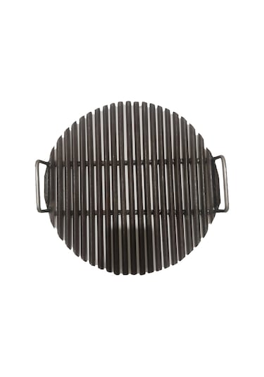 İklim Yuvarlak Daire Döküm Küre Mangal Izgarası 34,5 cm