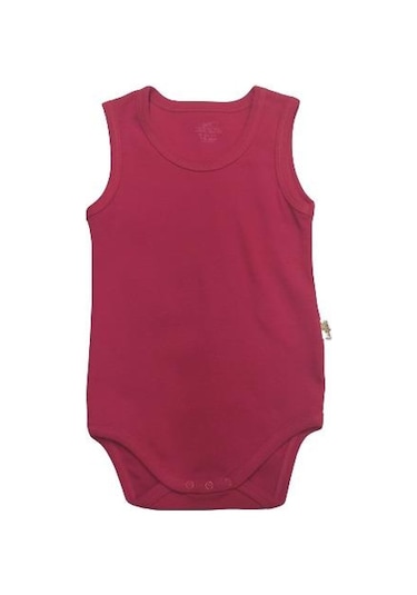 Albimini Minidamla Penye Askılı Body (2-4 Yaş) 43154 Kırmızı