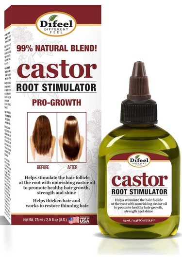 Difeel Castor Root Stimulator Saç Bakım Yağı 75ml