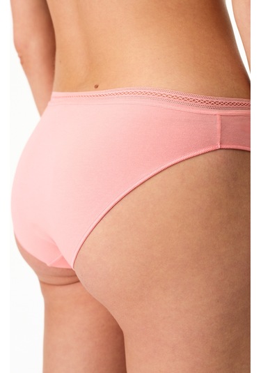 Penti Pembe Easy Pamuklu Trim Slip Külot