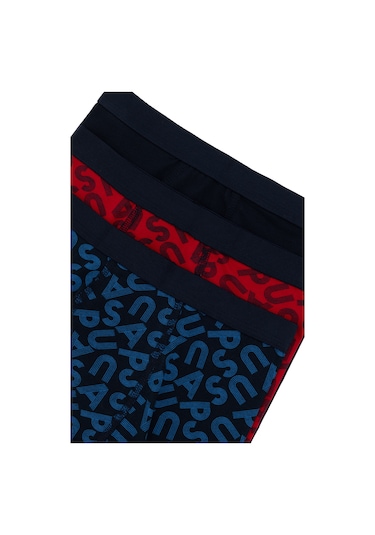 U.S. Polo Assn. Erkek Çocuk 3'lü Boxer 50310966-VR033