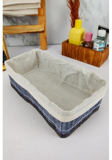 Digithome Bambu Çok Amaçlı Saklama Kutusu Düzenleyici Küçük Boy Organizer Gri 25x15x8 Cm - Cl-6007-2