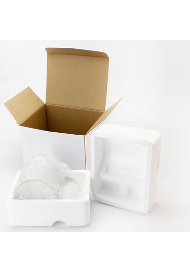 Novahub Kimetsu No Yaiba Kochou Shinobu Ve Nezuko 300ml Seramik Kahve Kupa - 17. Üçgen Şekilli Bardak - Beyaz Renk - İblis Avcısı Temalı Hediye Beyaz