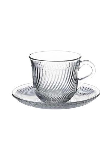 Paşabahçe 97768 Marmara 6 Kişilik Çay Kahve Fincan Takımı Beyaz