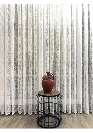 Evdepo Home Kullanıma Hazır Tül Perde (547245077)