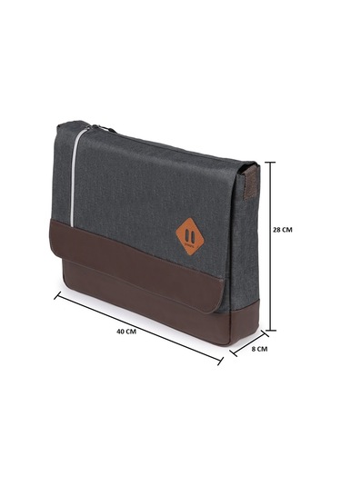 Strong 15.6 Inch Laptop Bölmeli Omuz Askılı Postacı Çantası Kft04