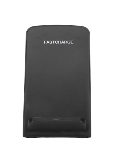 Kosona Q740 Siyah Kablosuz Şarj Standı - 15w Hızlı Şarj, Dikey/yatay Açı, Filmleri İzleken Kesintisiz Kullanım