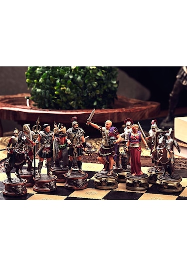 Kartaca - Roma Temalı Satranç Takımı