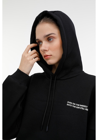 Lumberjack Wb Marcıa 17 3pr Siyah Kadın Sweatshirt 000000000101416189 Siyah